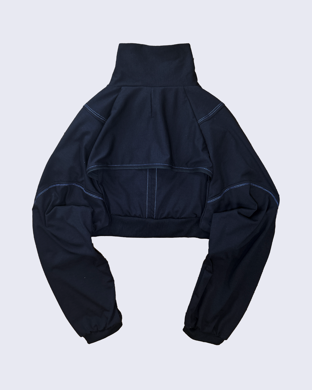 Magia Panel Short Blouson-Black-