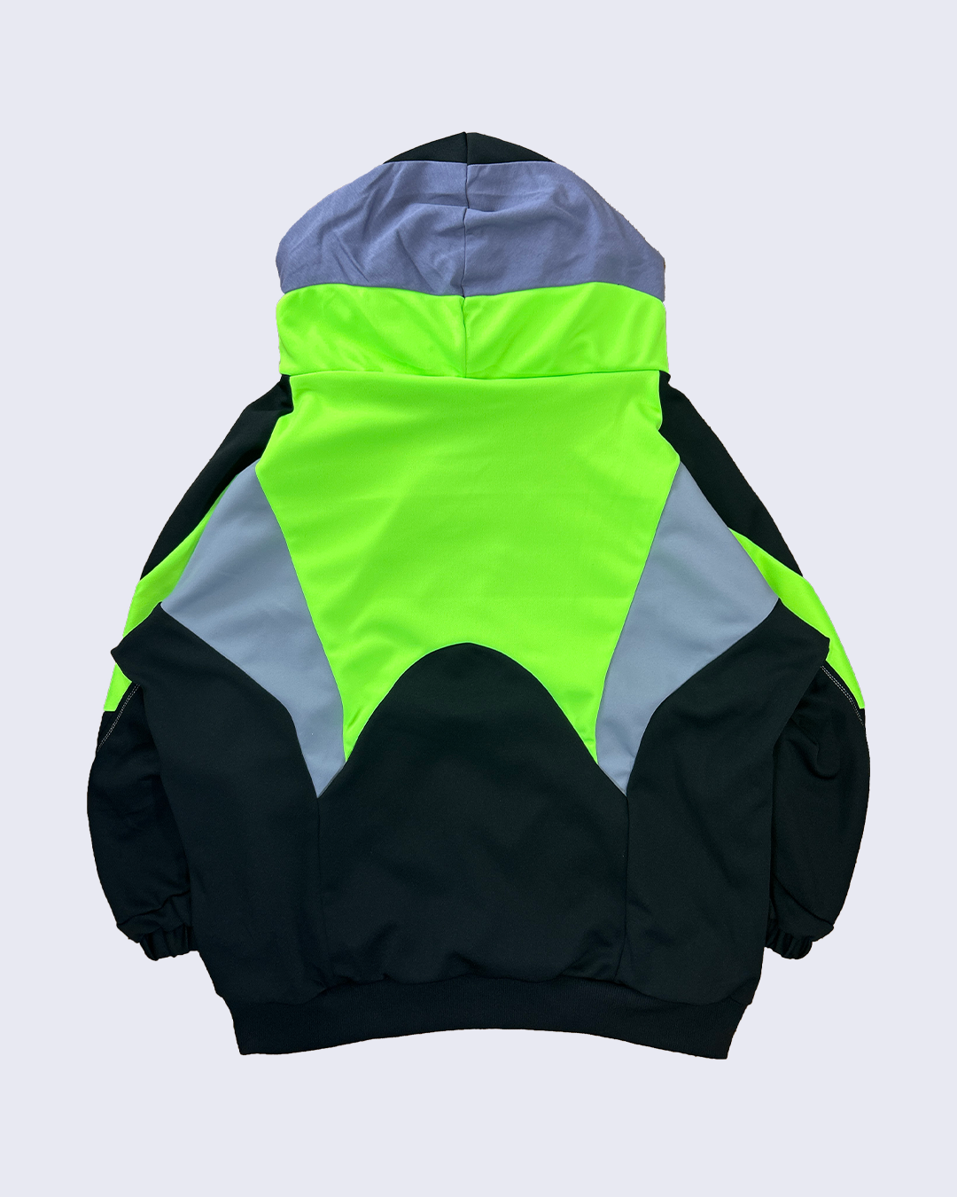 Surya Big Cross Hoodie-Black-