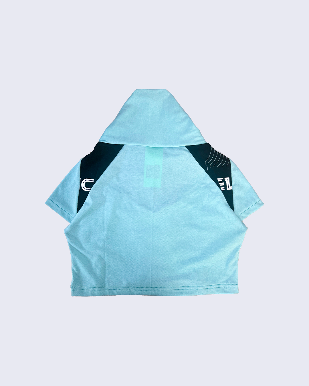 RBN01 Orbit Crop Top (Short Sleeve)-Mint Green-