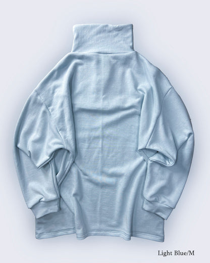 Half-Zip Print Sweat  Memory: Kissing Girls