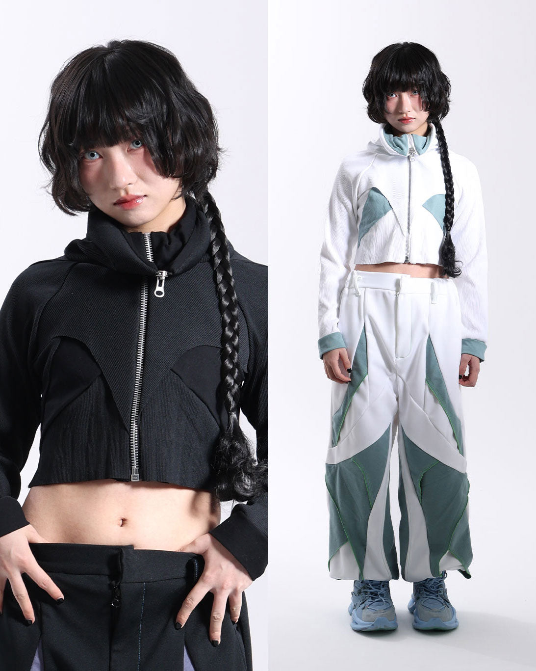 PRE-Full Zip Rib Tops