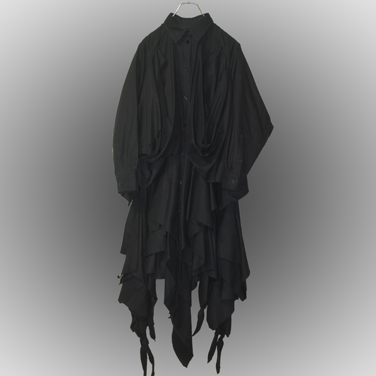 【前金100%】Flowing long shirt Type:Altercresive