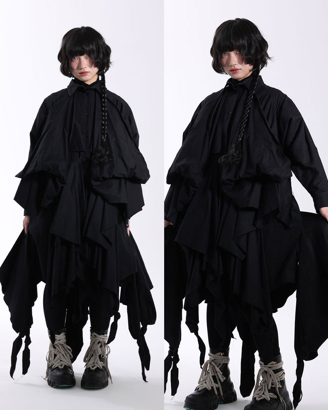 PRE-Flowing Long Shirt Type :Altercresive