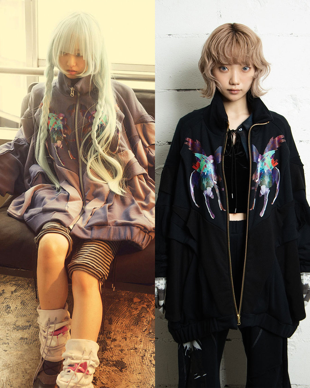 26AWPRE-ORBIT SURYA OVERSIZED ZIP SWEAT JACKET
