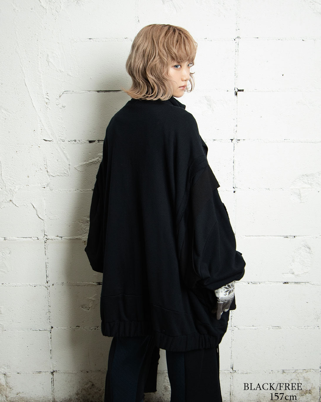 26AWPRE-ORBIT SURYA OVERSIZED ZIP SWEAT JACKET