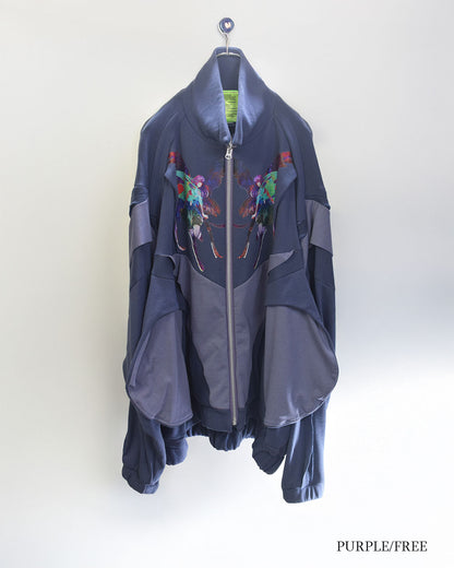 26AWPRE-ORBIT SURYA OVERSIZED ZIP SWEAT JACKET
