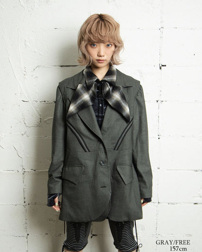 【前金30%】26AWPRE-SAILOR FRAME TAILORED JACKET