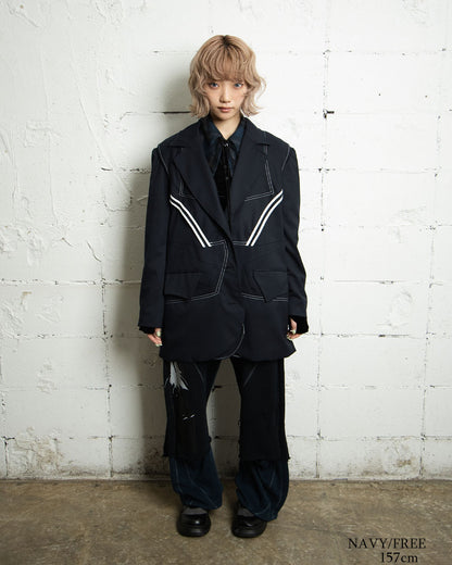 【前金30%】26AWPRE-SAILOR FRAME TAILORED JACKET