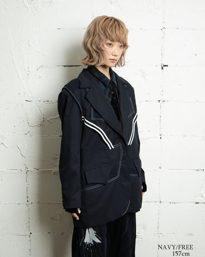 【前金30%】26AWPRE-SAILOR FRAME TAILORED JACKET