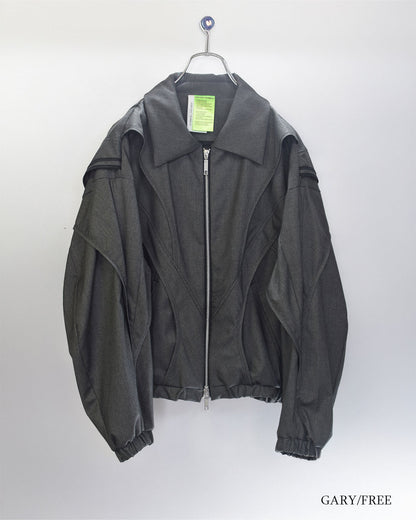 26AWPRE-ORBIT OVERLAY SHIRT COLLAR JACKET