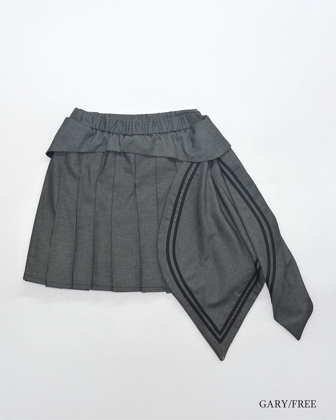 【前金30%】26AWPRE-SAILOR PANEL PLEATED SKIRT