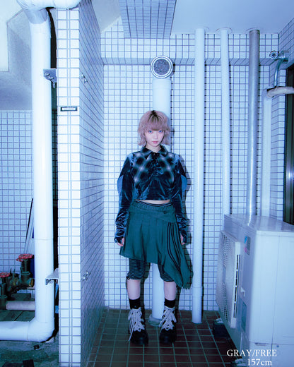 【前金30%】26AWPRE-SAILOR PANEL PLEATED SKIRT