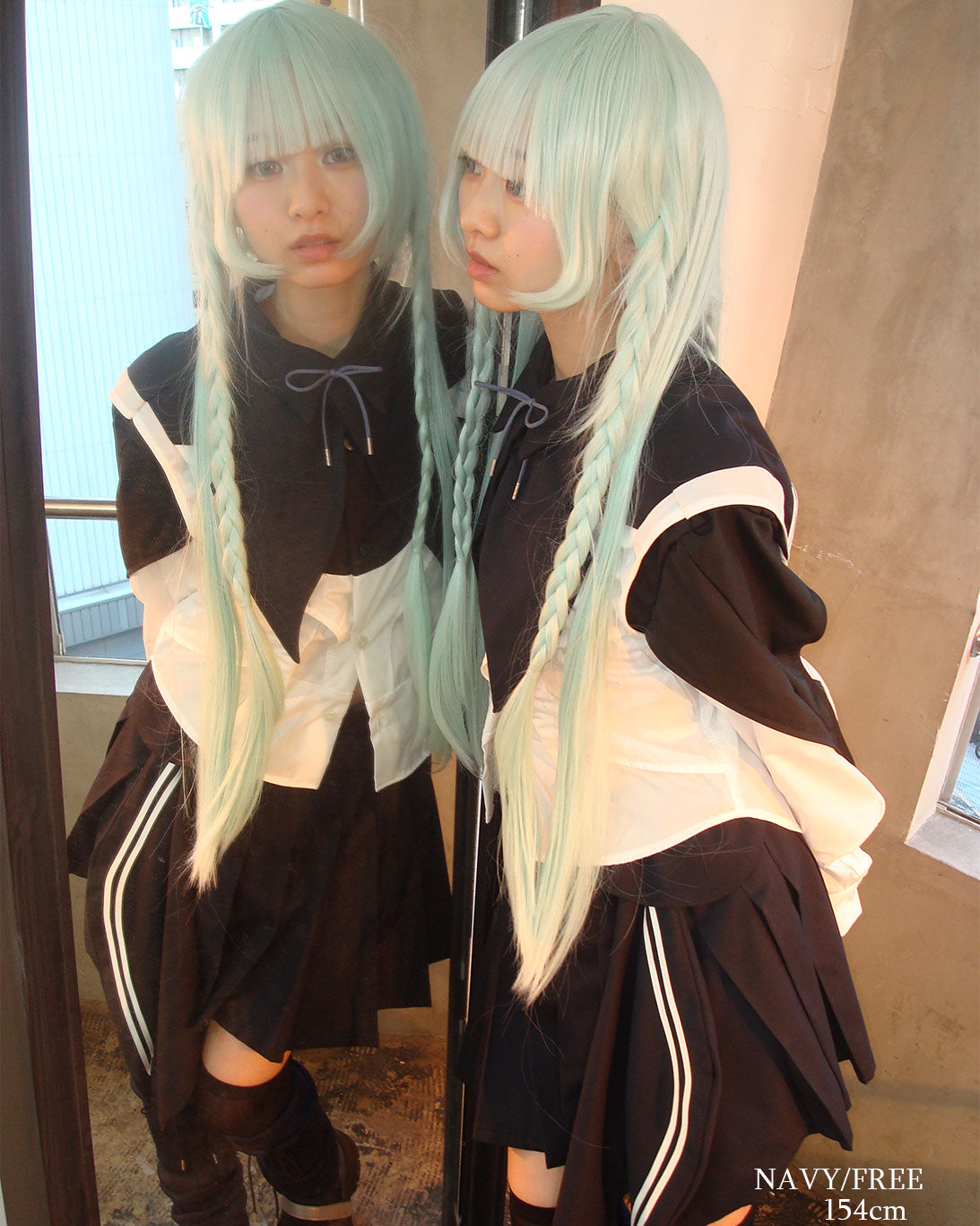 【前金30%】26AWPRE-SAILOR PANEL PLEATED SKIRT