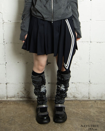 【前金30%】26AWPRE-SAILOR PANEL PLEATED SKIRT