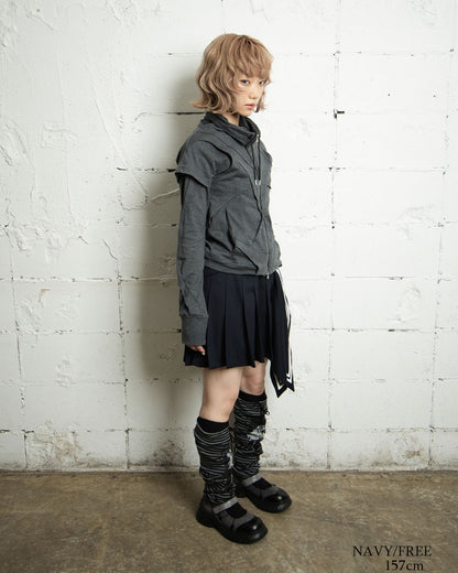 【前金30%】26AWPRE-SAILOR PANEL PLEATED SKIRT