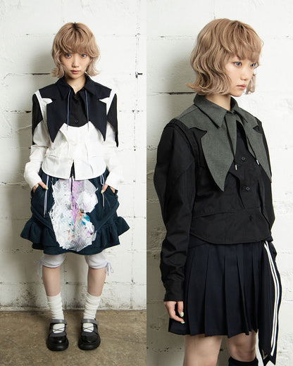 26AWPRE-SYMPHONIC COLLAR BROADCLOTH SHIRT