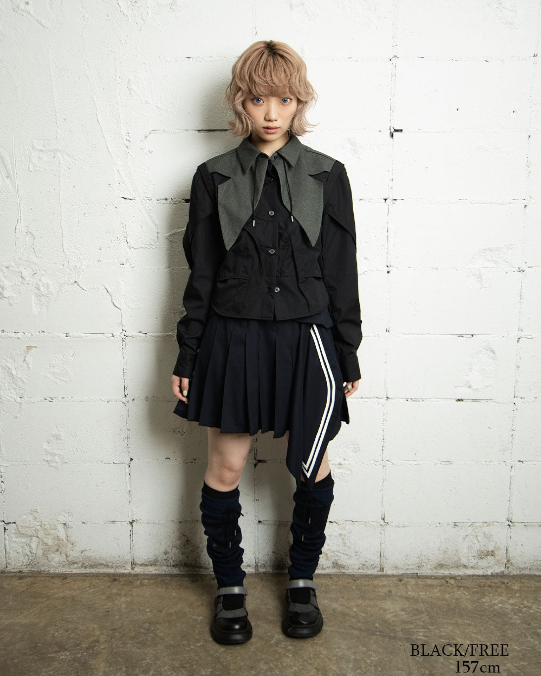 26AWPRE-SYMPHONIC COLLAR BROADCLOTH SHIRT