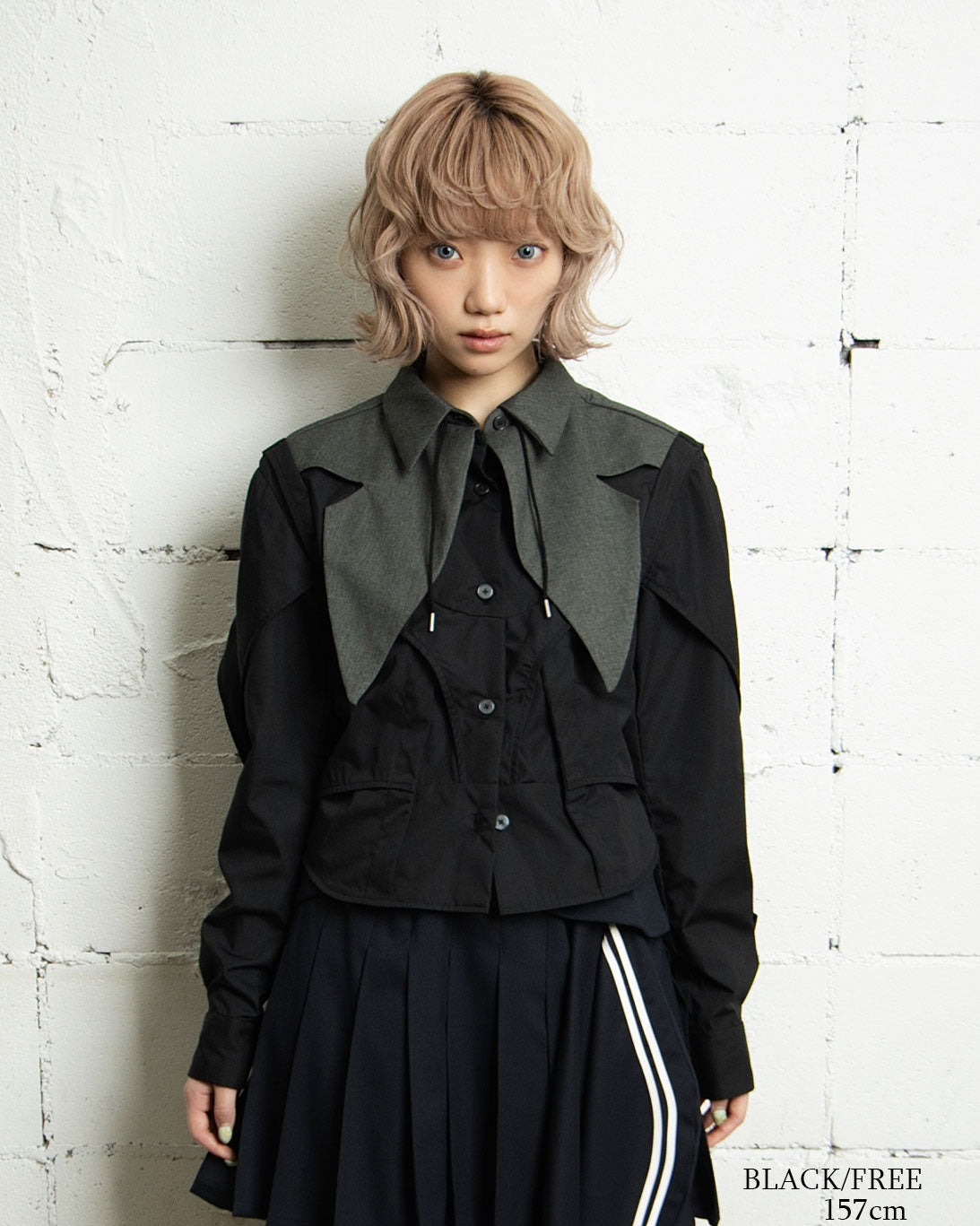 26AWPRE-SYMPHONIC COLLAR BROADCLOTH SHIRT