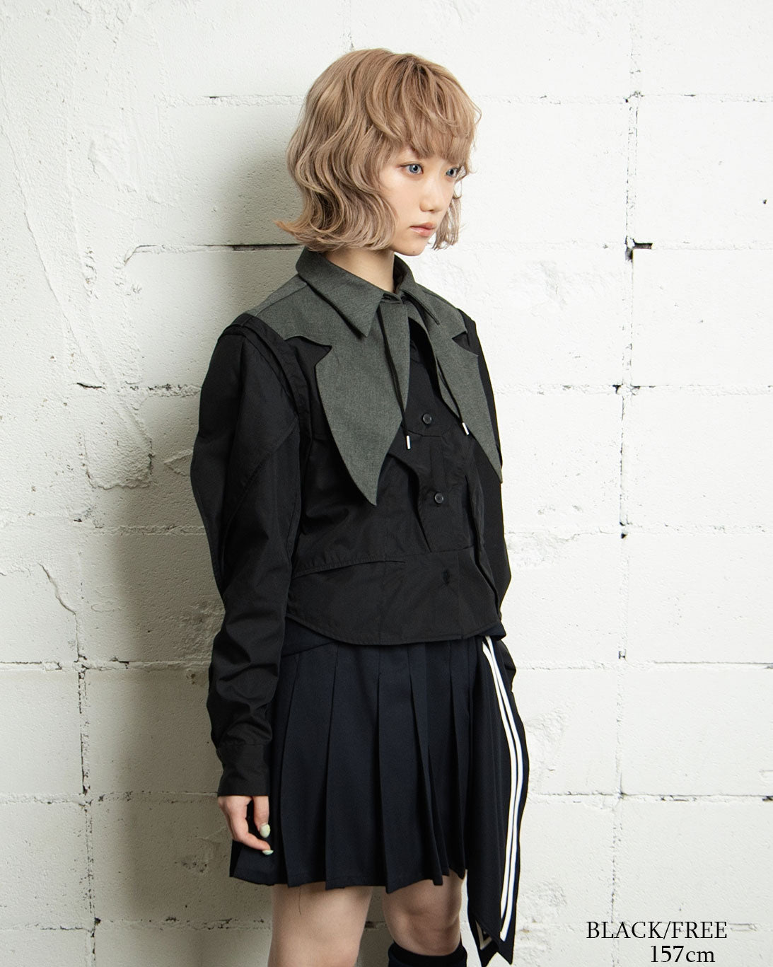 26AWPRE-SYMPHONIC COLLAR BROADCLOTH SHIRT