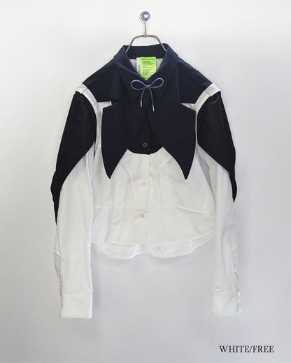 26AWPRE-SYMPHONIC COLLAR BROADCLOTH SHIRT