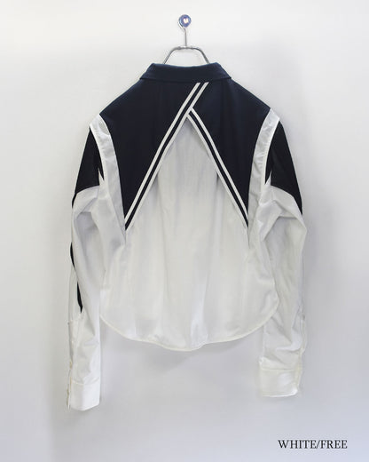 26AWPRE-SYMPHONIC COLLAR BROADCLOTH SHIRT