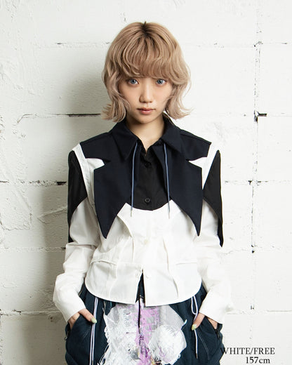 26AWPRE-SYMPHONIC COLLAR BROADCLOTH SHIRT