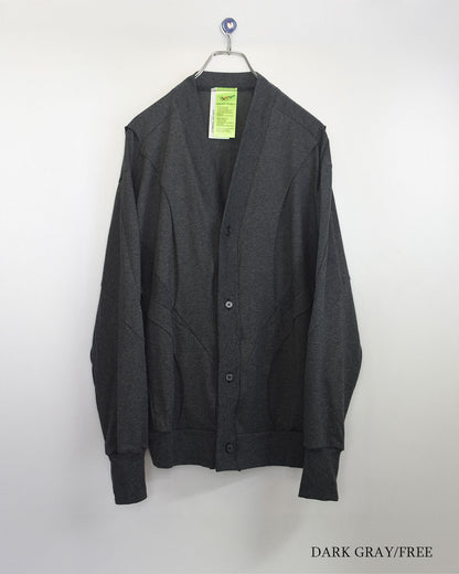 【前金30%】26AWPRE-FRAGMENT OVERLAY CARDIGAN