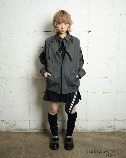 【前金30%】26AWPRE-FRAGMENT OVERLAY CARDIGAN