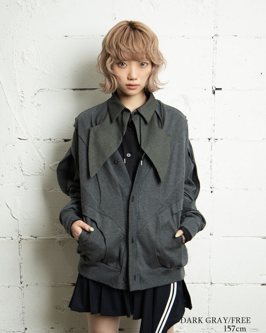 【前金30%】26AWPRE-FRAGMENT OVERLAY CARDIGAN