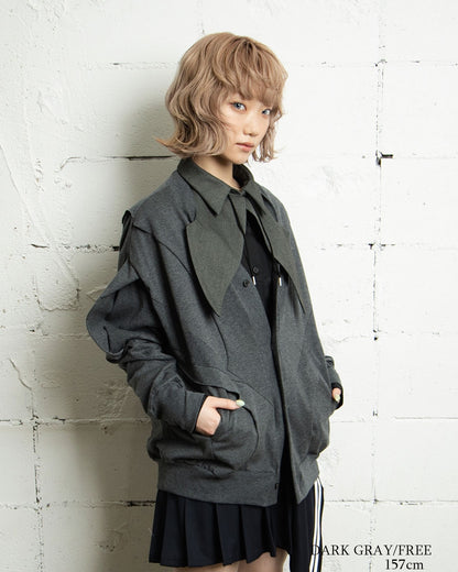 【前金30%】26AWPRE-FRAGMENT OVERLAY CARDIGAN
