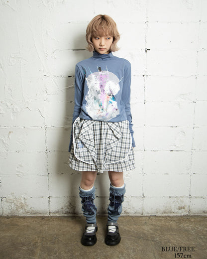 【前金30%】26AWPRE-GRAPHIC HIGH NECK TOP