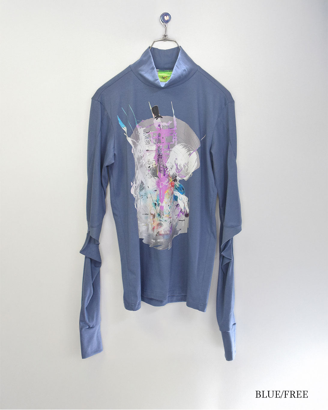 【前金30%】26AWPRE-GRAPHIC HIGH NECK TOP