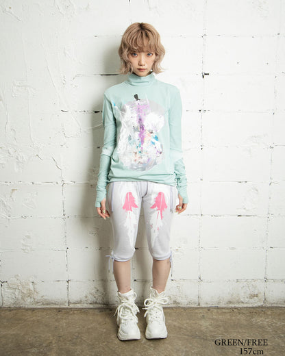 【前金30%】26AWPRE-GRAPHIC HIGH NECK TOP