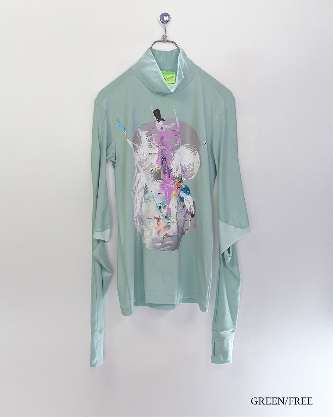 【前金30%】26AWPRE-GRAPHIC HIGH NECK TOP