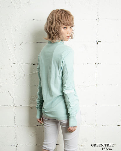 【前金30%】26AWPRE-GRAPHIC HIGH NECK TOP