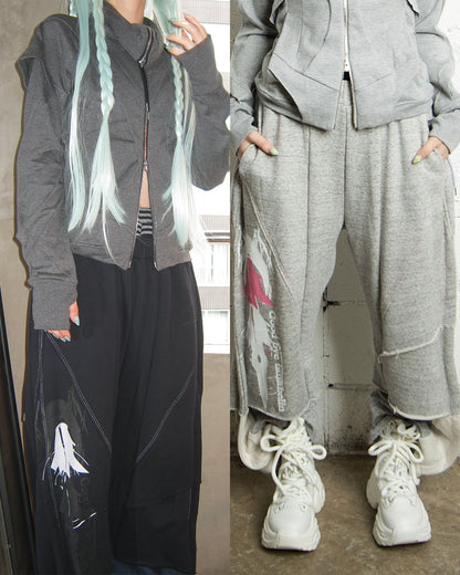【前金30%】26AWPRE-GRAPHIC LAYER SWEAT 3D PANTS