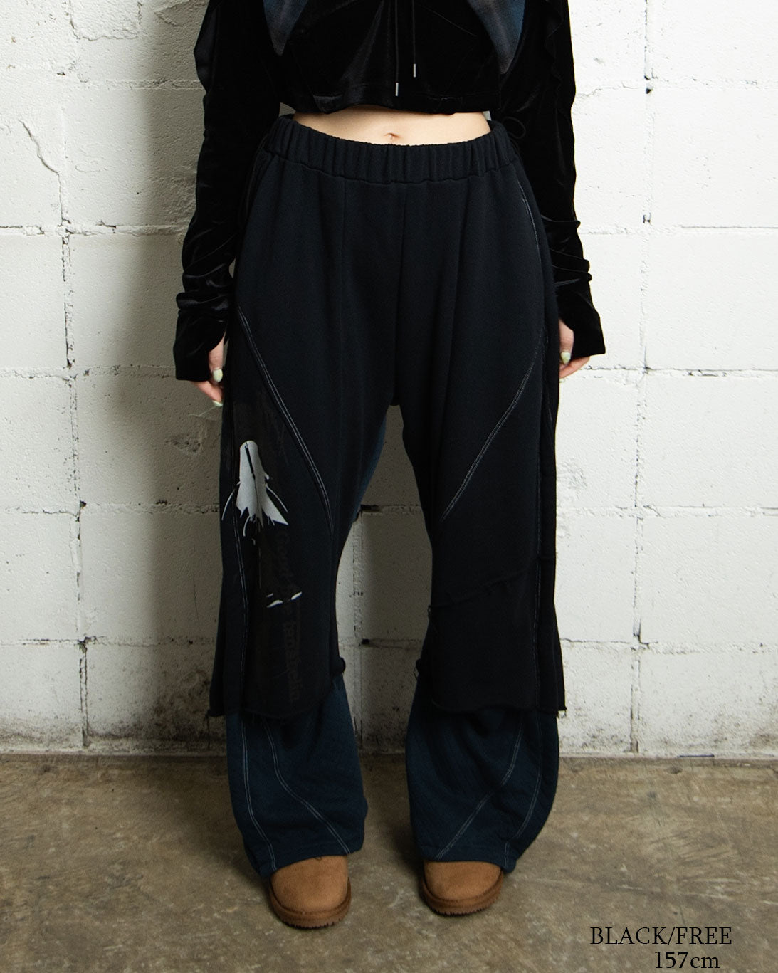【前金30%】26AWPRE-GRAPHIC LAYER SWEAT 3D PANTS