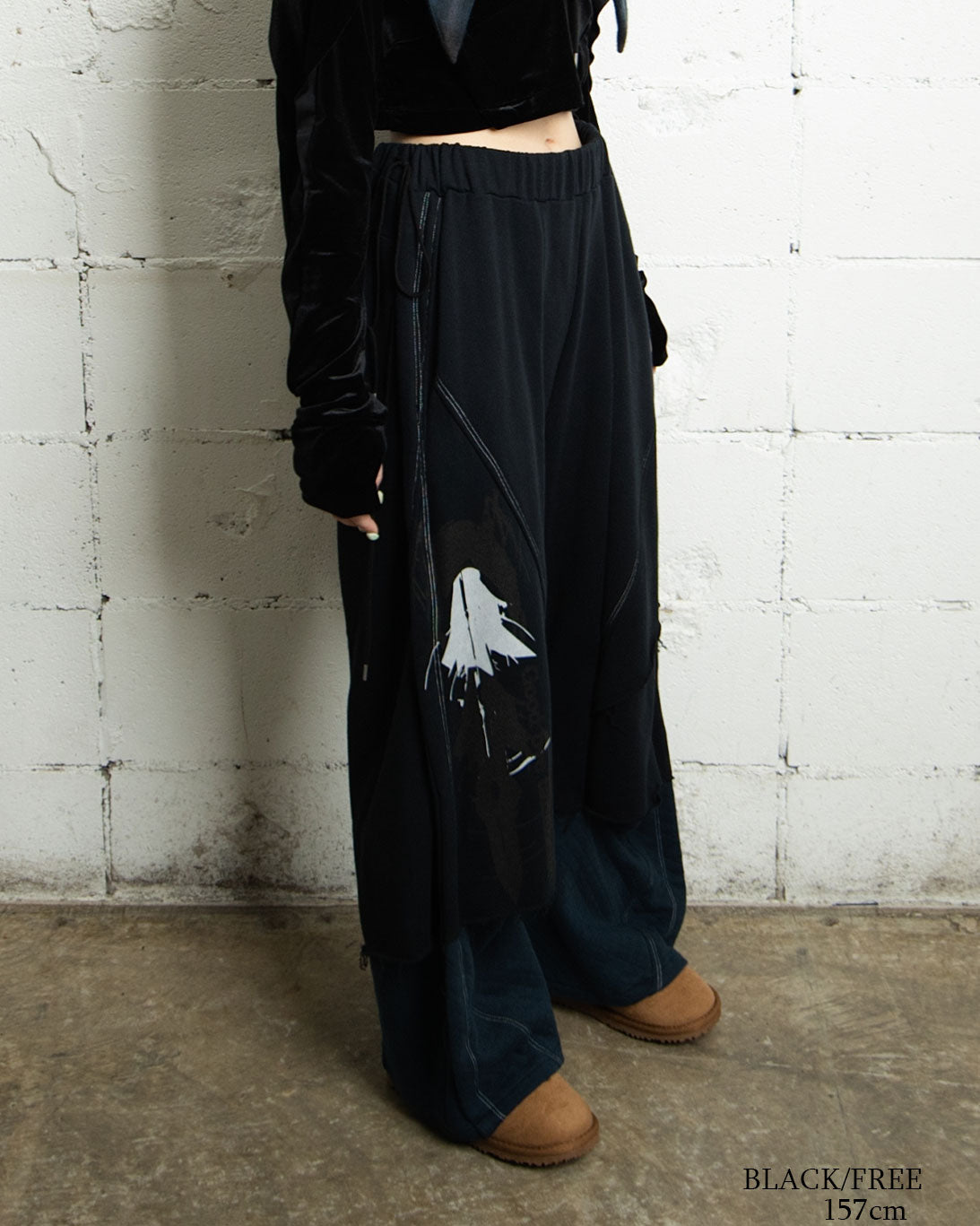 【前金30%】26AWPRE-GRAPHIC LAYER SWEAT 3D PANTS