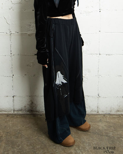 【前金30%】26AWPRE-GRAPHIC LAYER SWEAT 3D PANTS