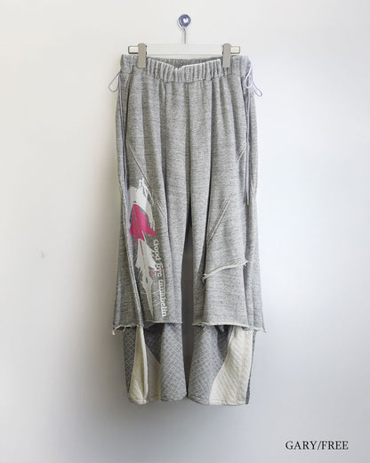 【前金30%】26AWPRE-GRAPHIC LAYER SWEAT 3D PANTS