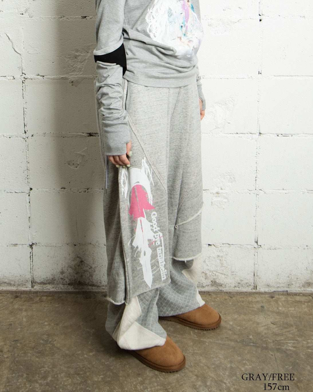 【前金30%】26AWPRE-GRAPHIC LAYER SWEAT 3D PANTS