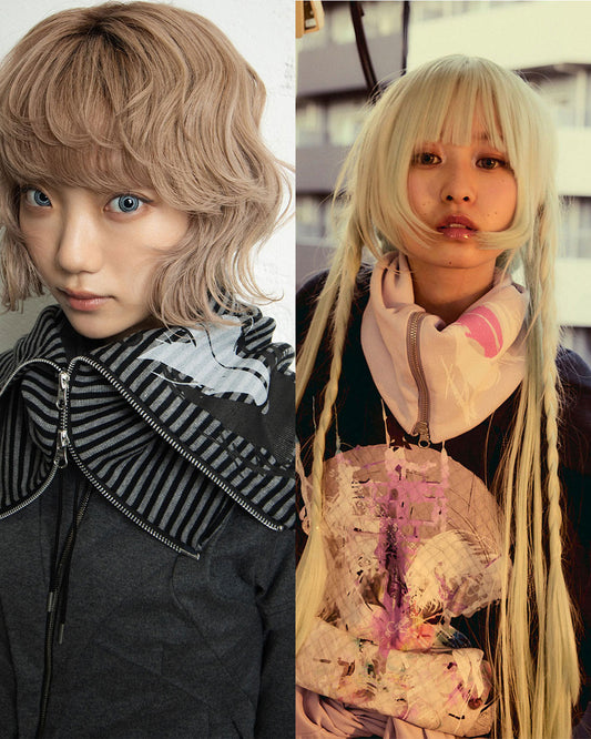 【前金30%】26AWPRE-GRAPHIC RIB NECK WARMER