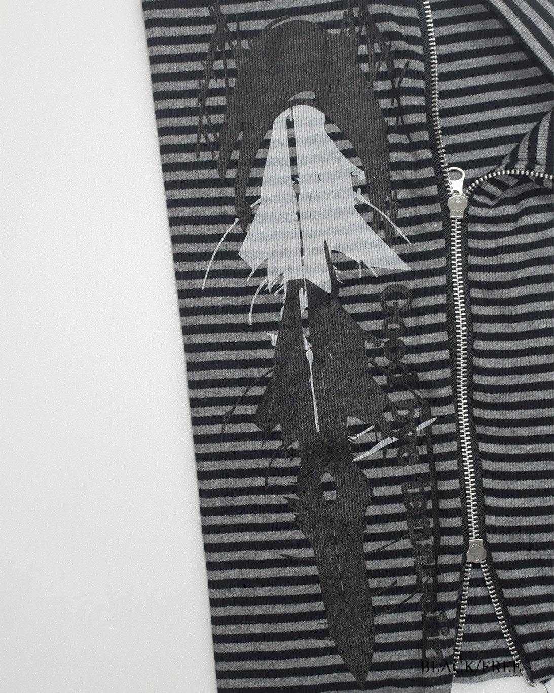 26AWPRE-GRAPHIC RIB NECK WARMER