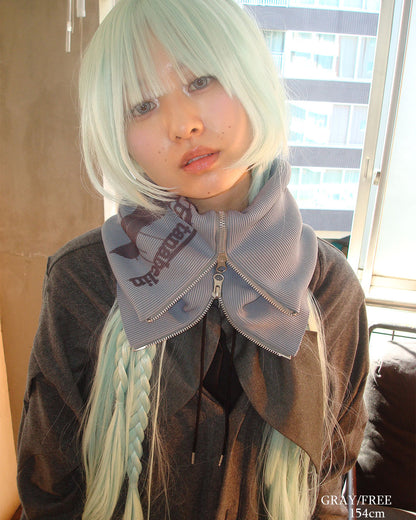 26AWPRE-GRAPHIC RIB NECK WARMER
