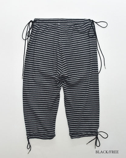 26AWPRE-GRAPHIC RIB CROPPED LEGGINGS
