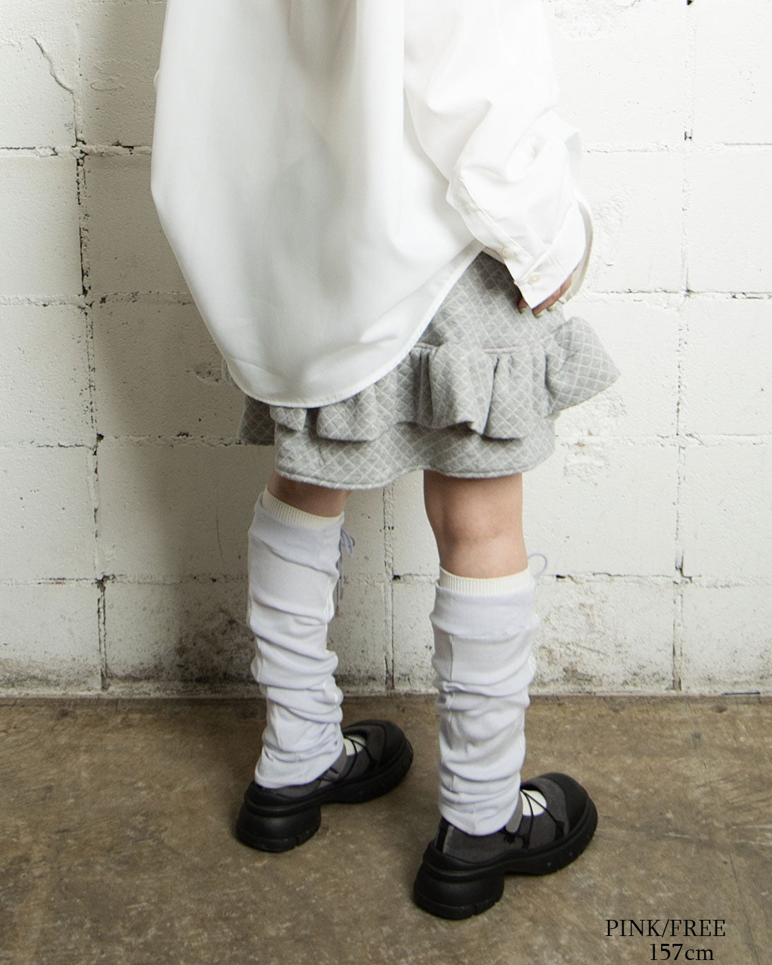 26AWPRE-GRAPHIC RIB LEG WARMERS