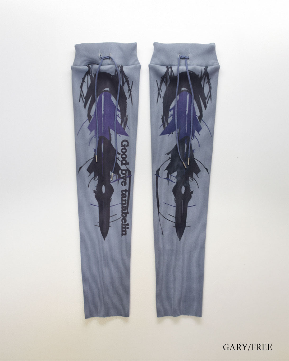 【前金30%】26AWPRE-GRAPHIC RIB LEG WARMERS