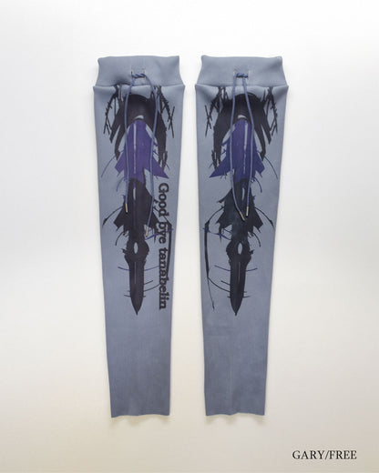 【前金30%】26AWPRE-GRAPHIC RIB LEG WARMERS