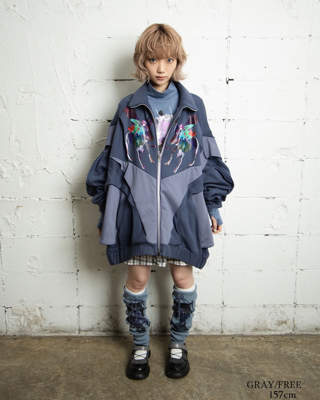 【前金30%】26AWPRE-GRAPHIC RIB LEG WARMERS