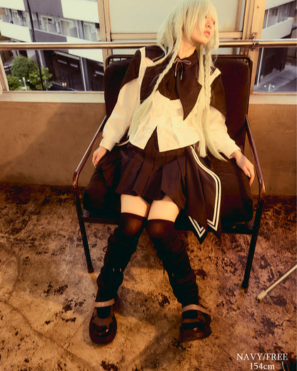 【前金30%】26AWPRE-GRAPHIC RIB LEG WARMERS